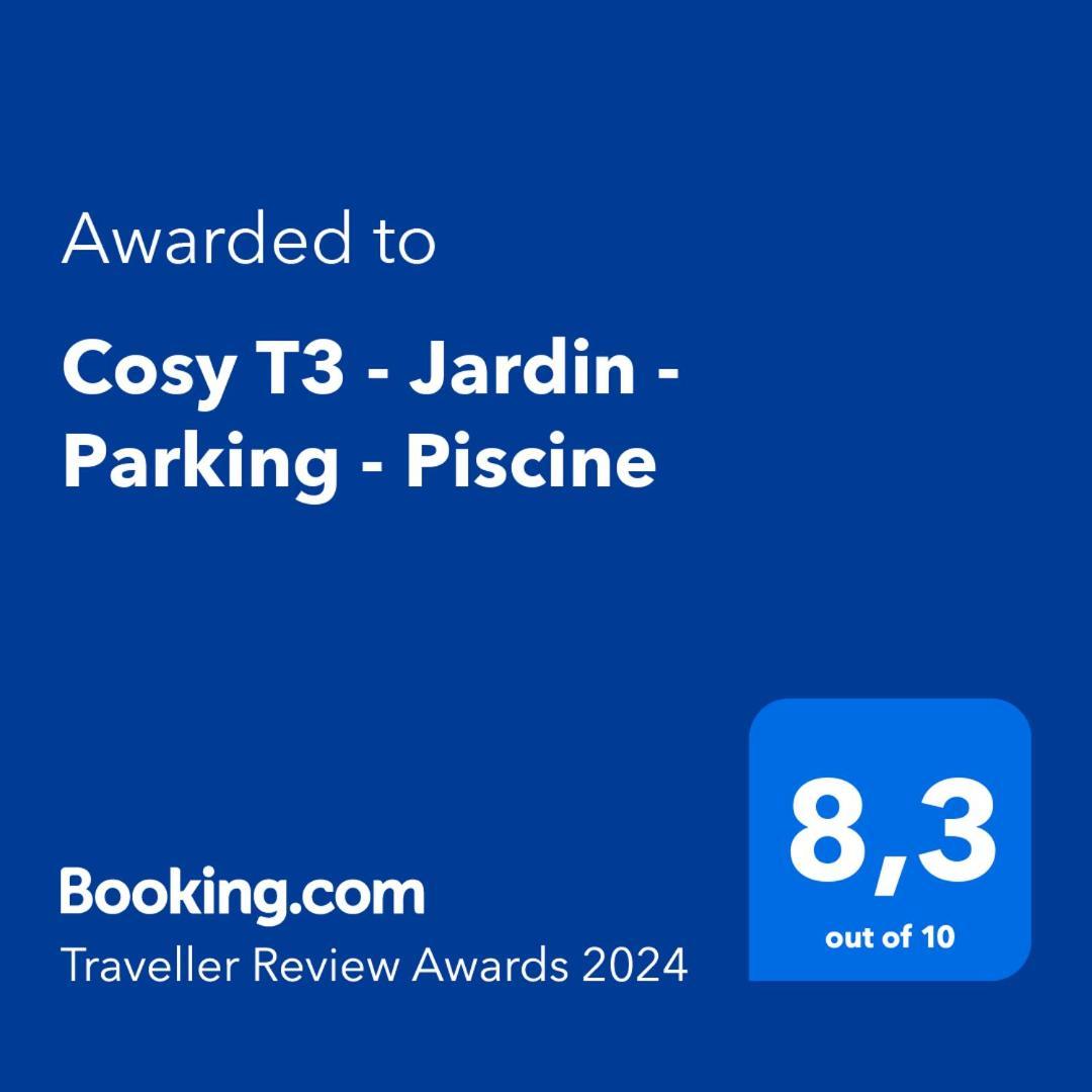 몽펠리에 Cosy T3 - Jardin - Parking - Piscine 아파트 외부 사진